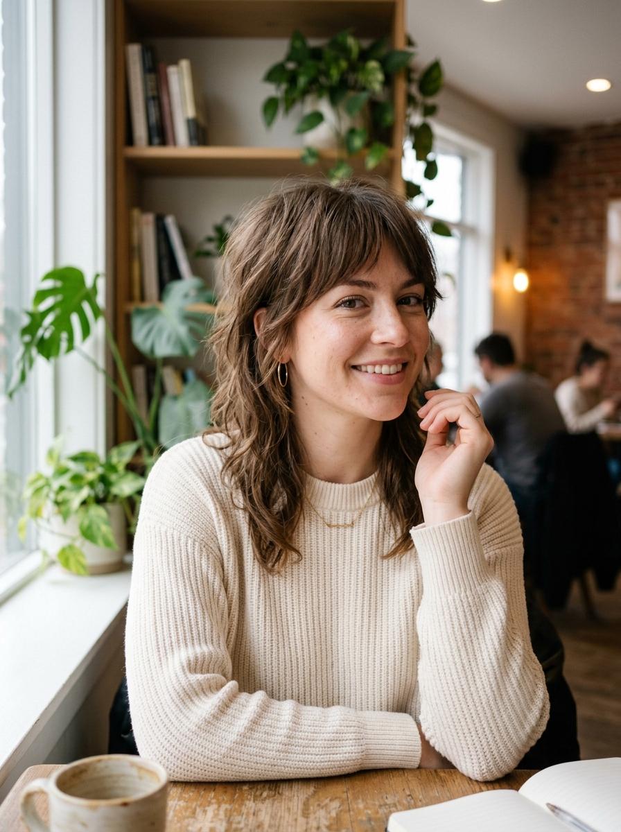 Shaggy Mullet - Mullet für Frauen